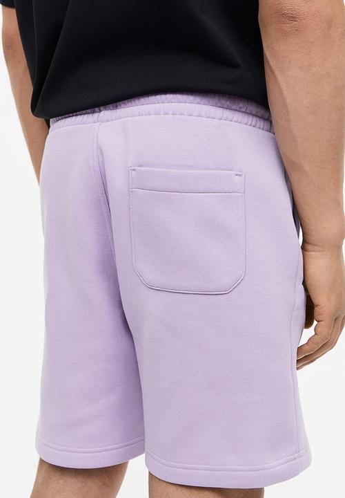 H&M - Regular fit sweatshorts - purple