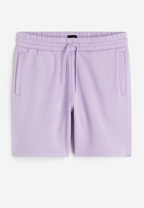 H&M - Regular fit sweatshorts - purple