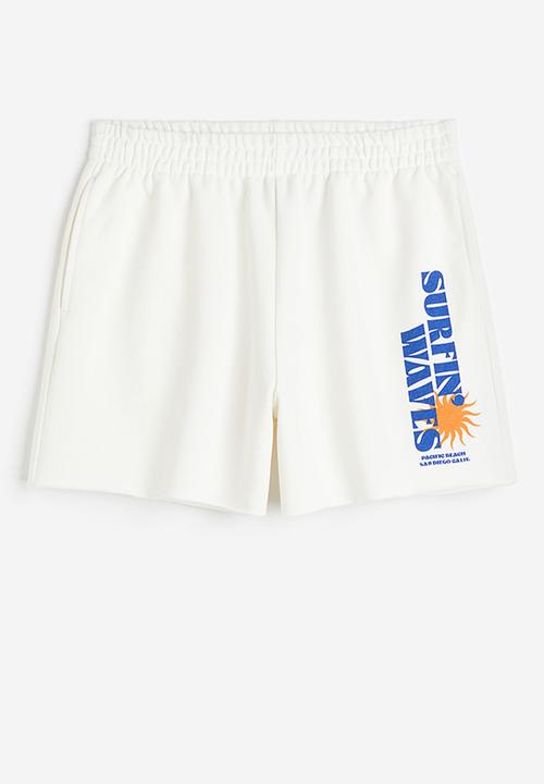 H&M - Sweatshorts - white