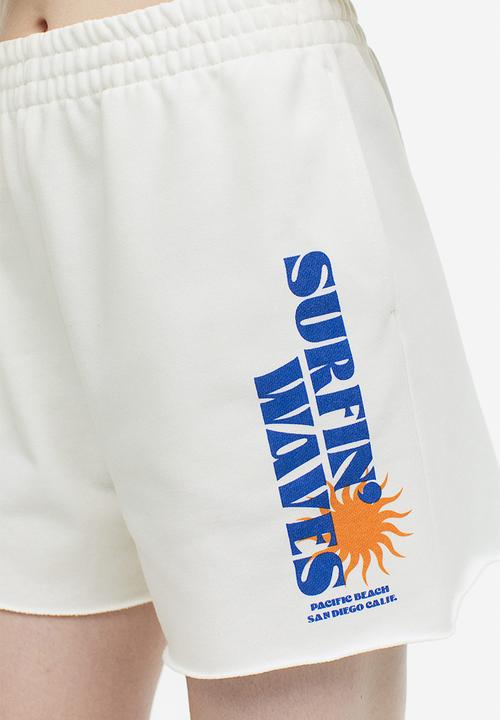 H&M - Sweatshorts - white