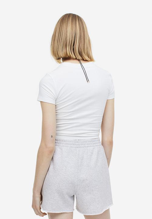 H&M - Sweatshorts - light grey marl long beach