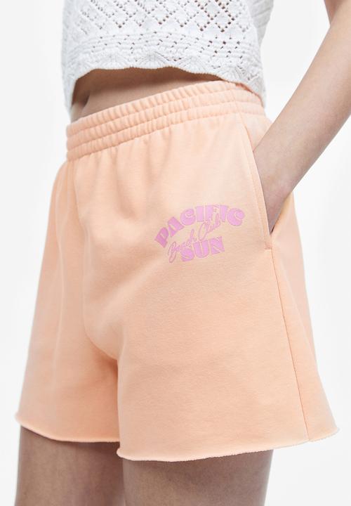 H&M - Sweatshorts - apricot pacific sun