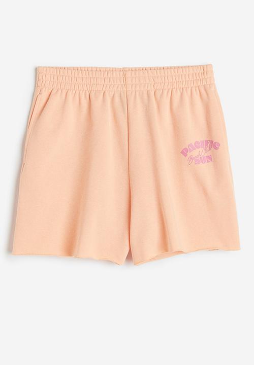 H&M - Sweatshorts - apricot pacific sun