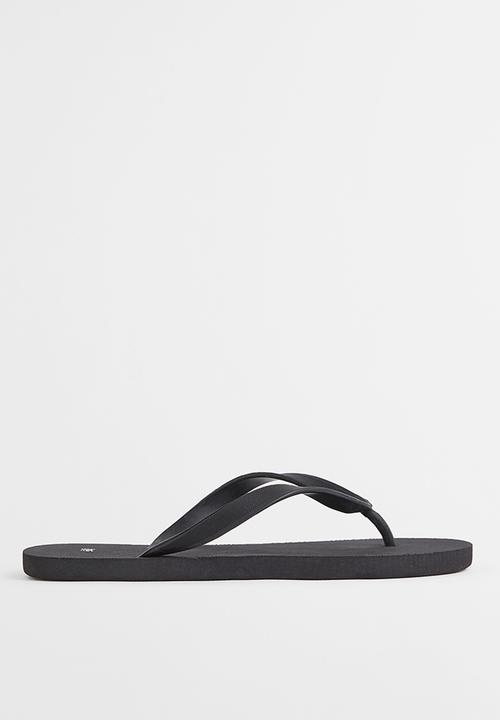 H&M - Flip-flops - black