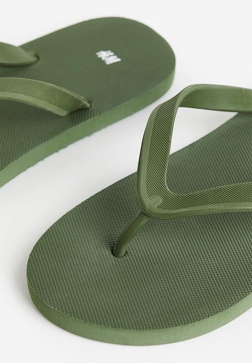 H&M - Flip-flops - green