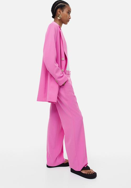 H&M - Straight trousers - pink