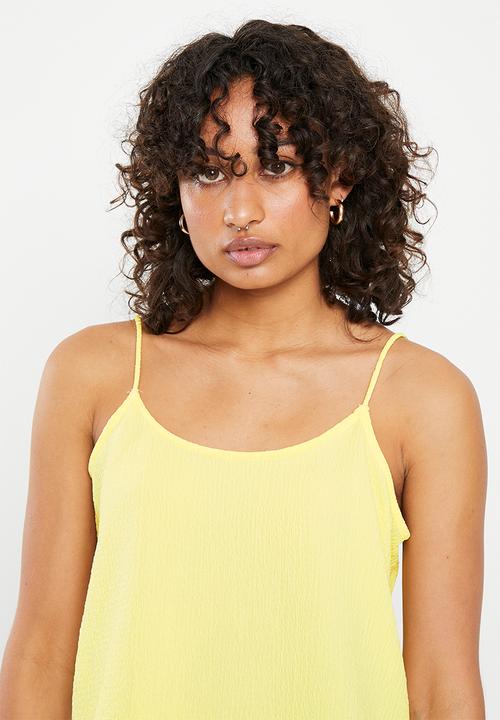 Levi’s® - Enya textured cami - powdered yellow