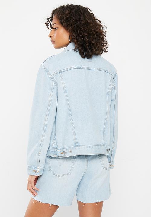 Levi’s® - Ex-boyfriend trucker za indigo idea - med indigo