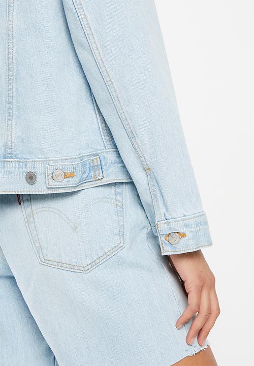 Levi’s® - Ex-boyfriend trucker za indigo idea - med indigo