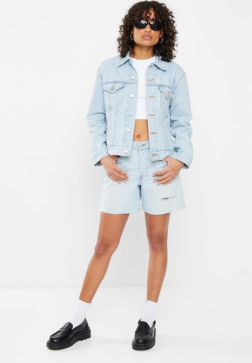 Levi’s® - Ex-boyfriend trucker za indigo idea - med indigo