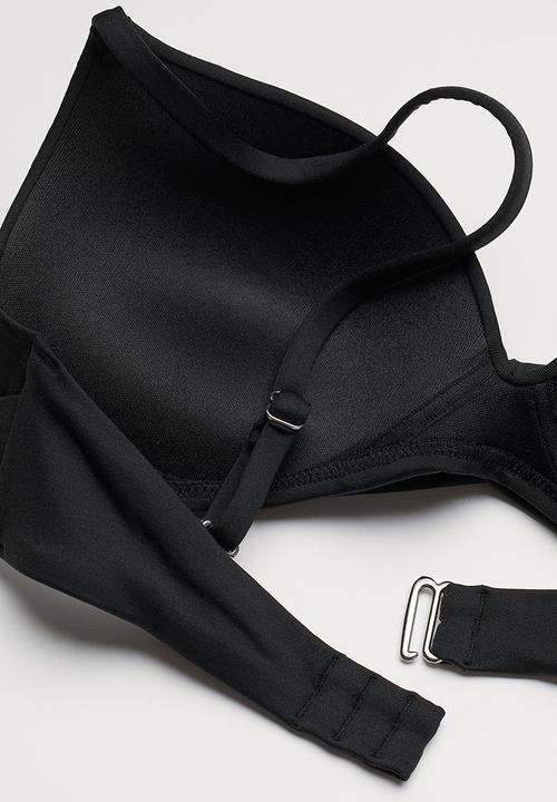 H&M - Push-up bikini top - black