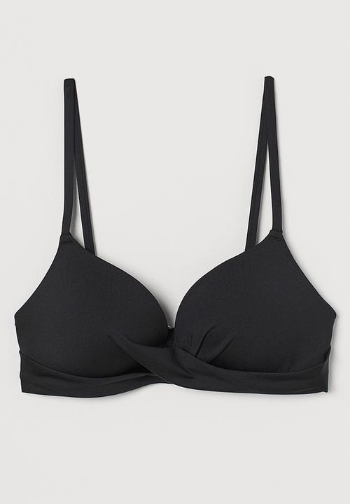 H&M - Push-up bikini top - black