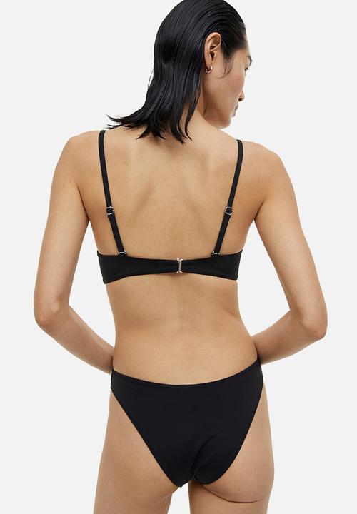 H&M - Push-up bikini top - black