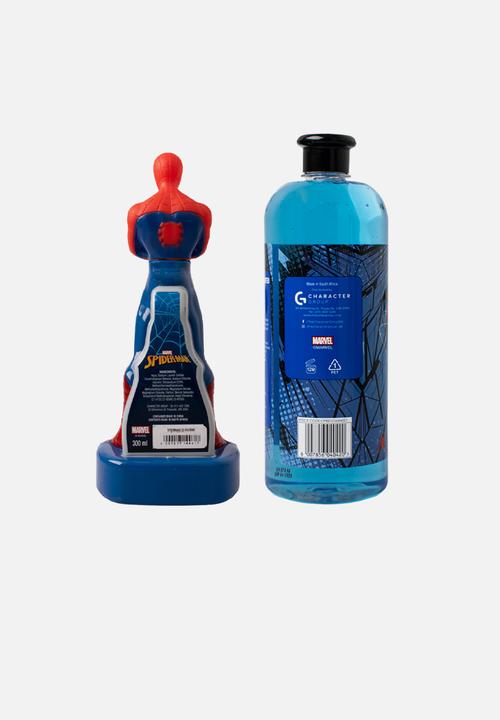 Character Group - 300ml 3d spider-man bubble bath - blue