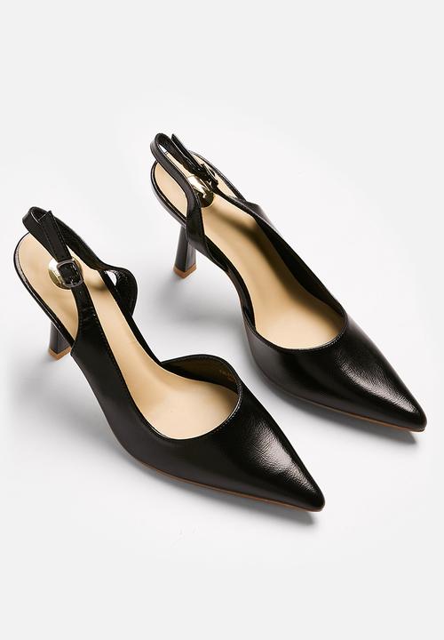 Footwork - Jowi court heel - black