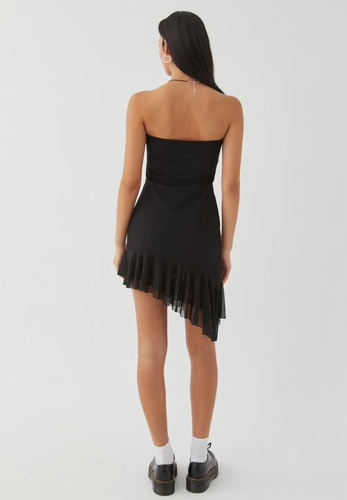 Supré  - Hazel strapless mesh dress - black