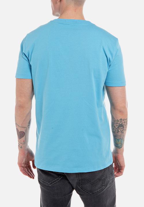 Replay - Basic jersey 30/1 - powder blue 