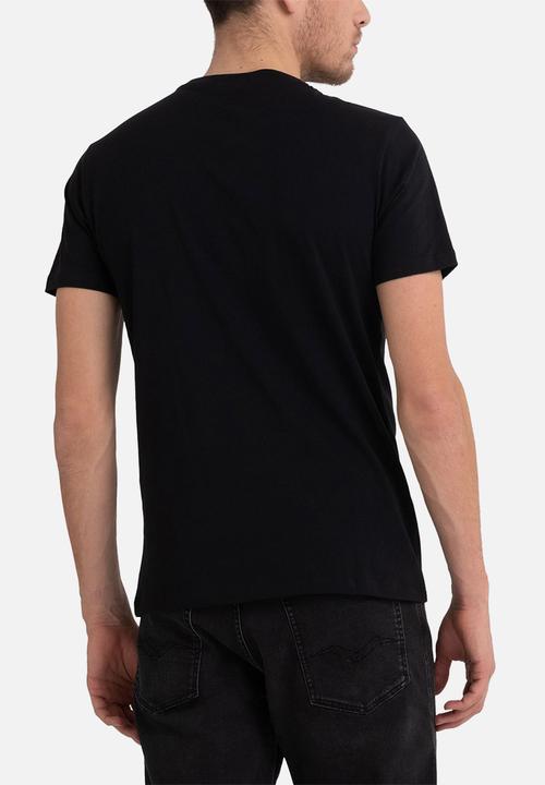 Replay - Compact cotton jersey - black 