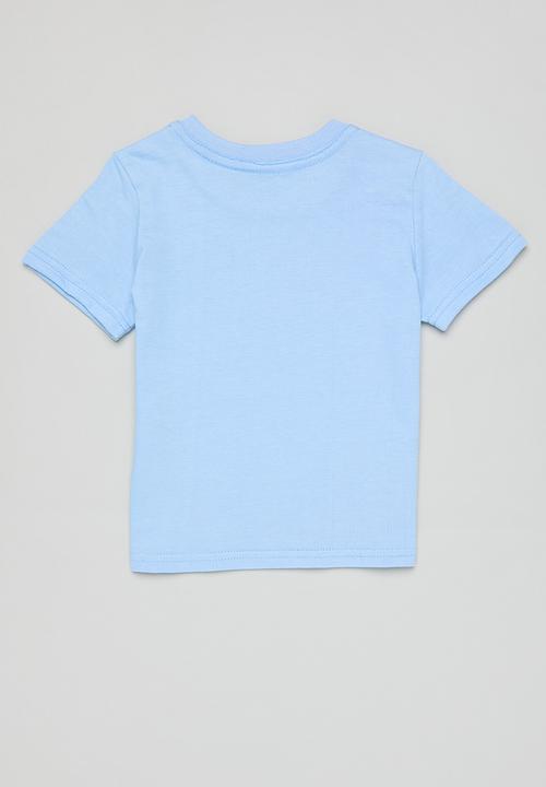Pop Candy - 2 Pack tee - soft blue and white
