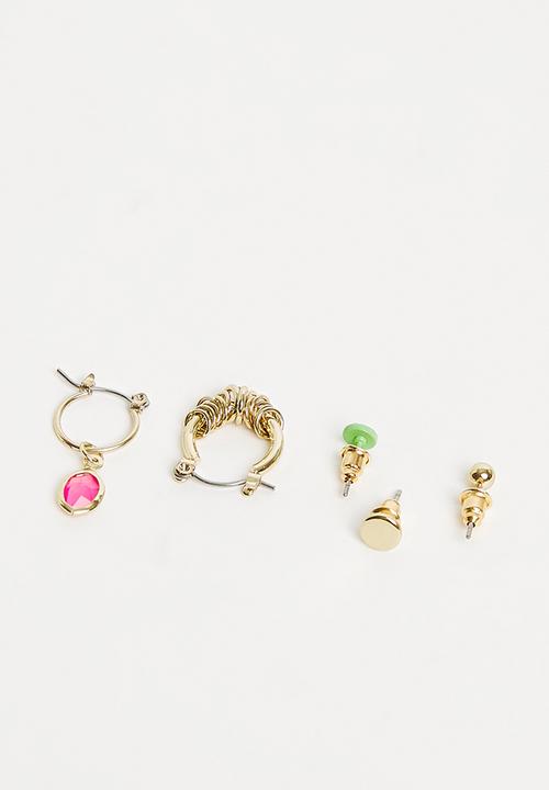 Superbalist - Angie earring pack - multi