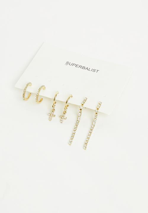 Superbalist - Sandra earring set - gold