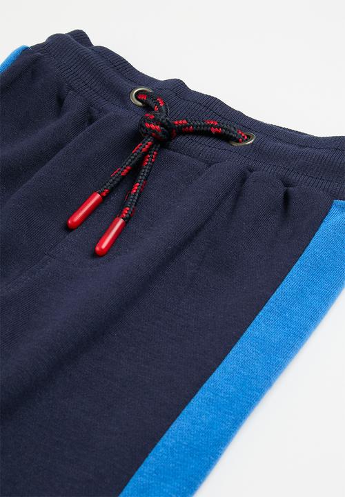 MINOTI - Boys basic fleece crew & jogger set - multi
