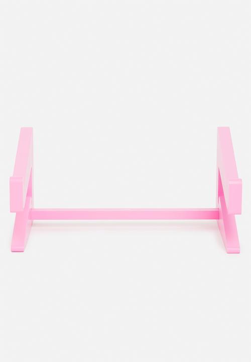 Collapsible laptop stand - rosa powder