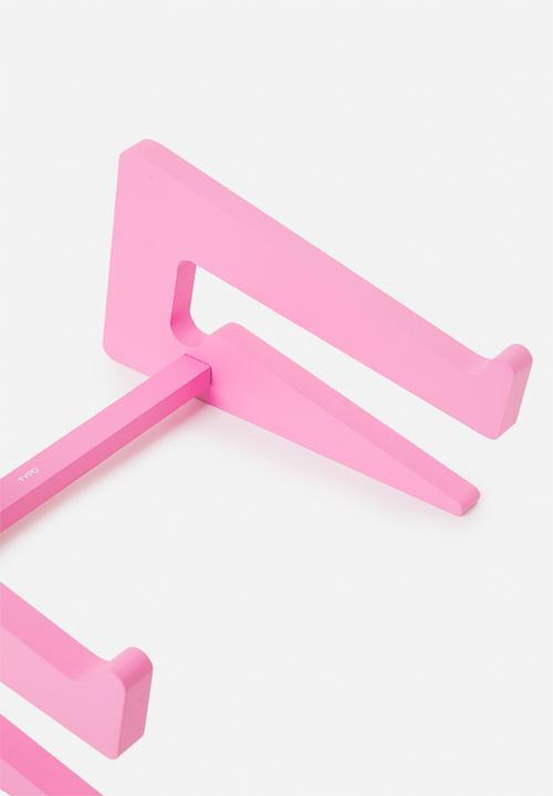 Typo - Collapsible laptop stand - rosa powder