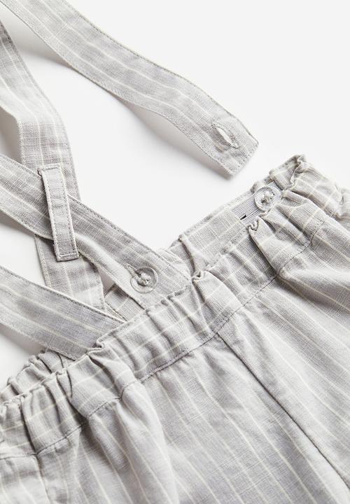 H&M - 2-piece cotton set - light grey 