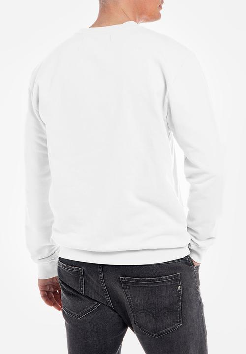 Replay - Cotton fleece - chalk 