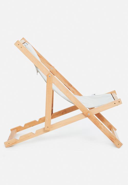 Sixth Floor - Baelor outdoor deck chair - stone