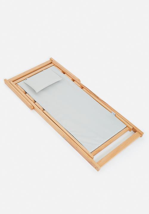 Sixth Floor - Baelor outdoor deck chair - stone