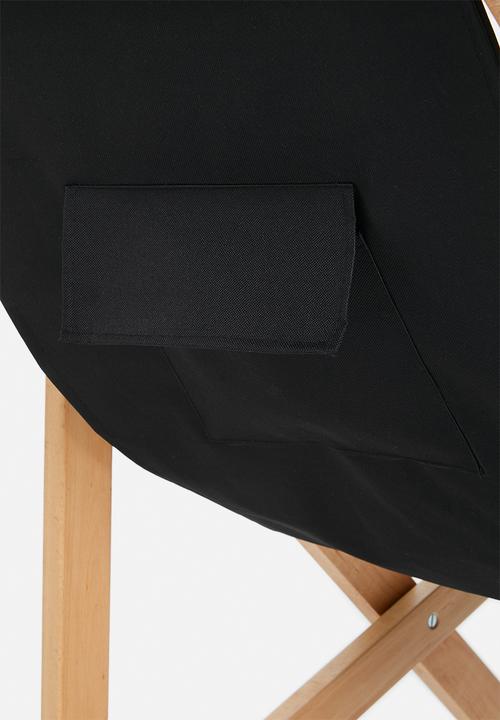 Sixth Floor - Baelor  outdoor deck chair - black