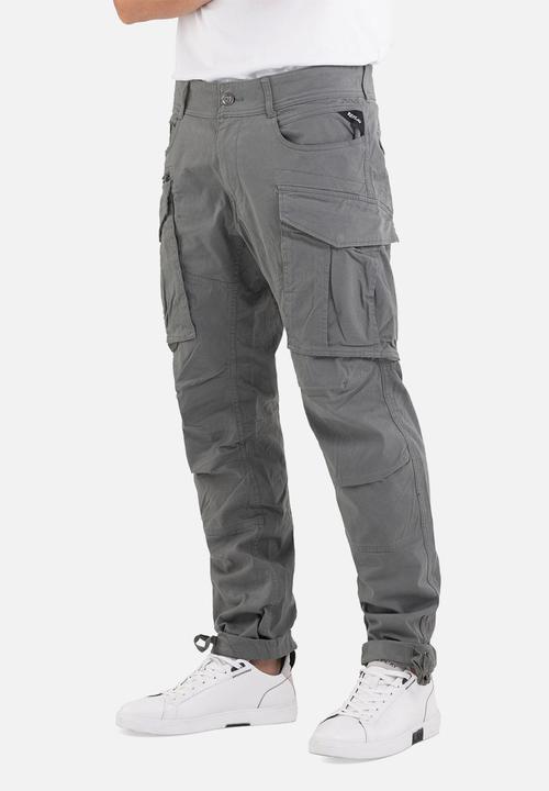 Replay - Comfort cotton twill cargo - aviator green 