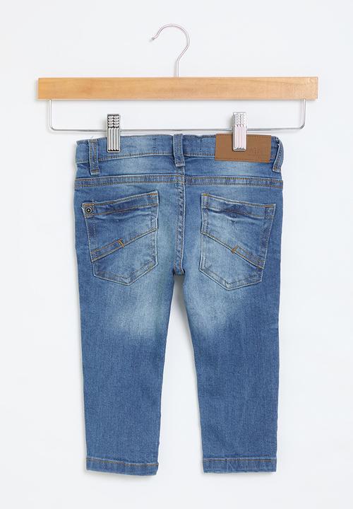 MINOTI - Boys basic regular denim jean - blue