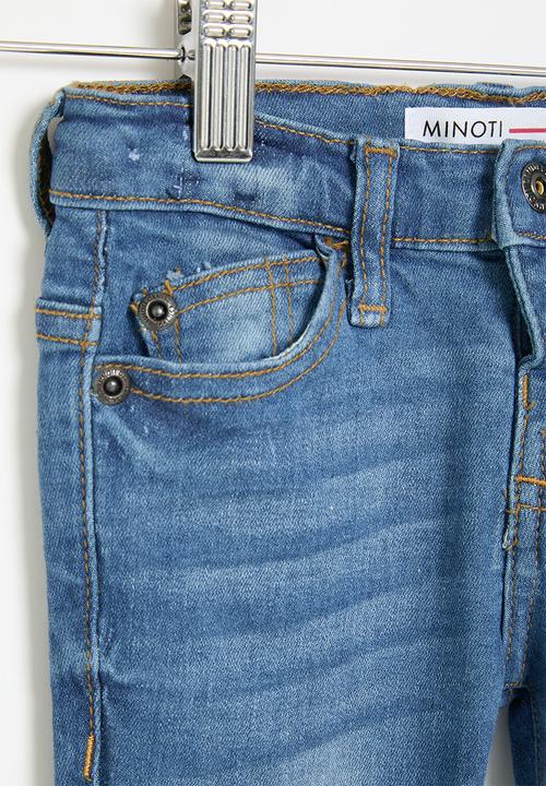MINOTI - Boys basic regular denim jean - blue