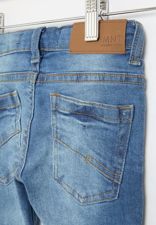 MINOTI - Boys basic regular denim jean - blue