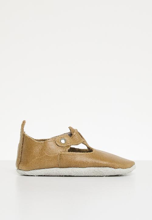Pitta-Patta Shoes - Baby doll plain -  light vintage