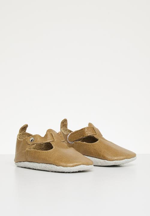 Pitta-Patta Shoes - Baby doll plain -  light vintage