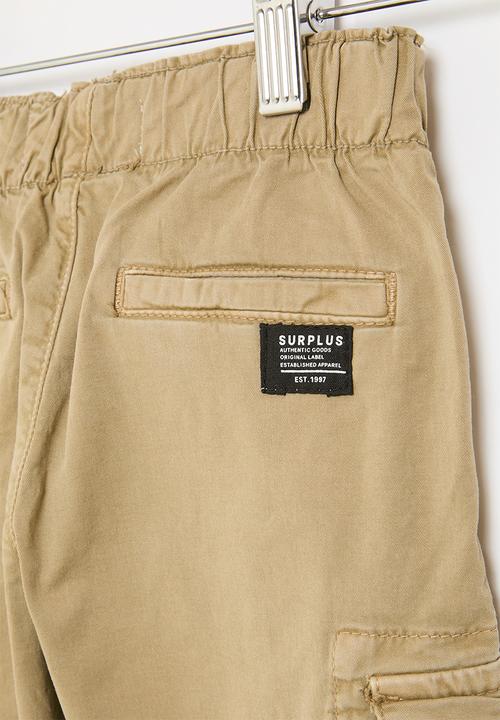 MINOTI - Boys basic combat pant - stone