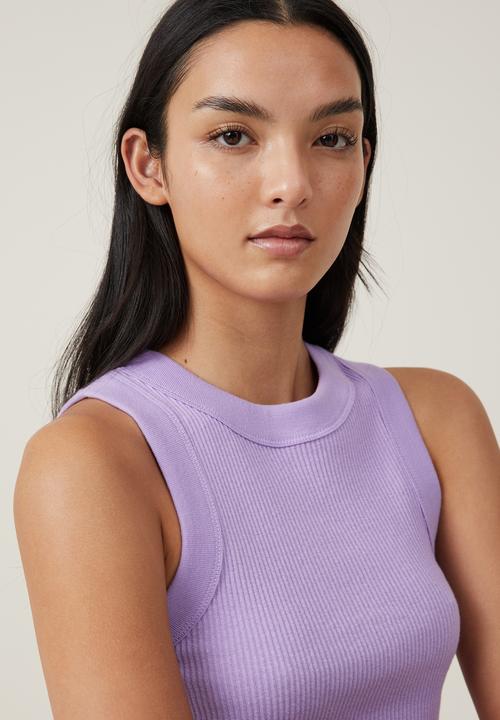 Cotton On - The 91 tank - lilac posie