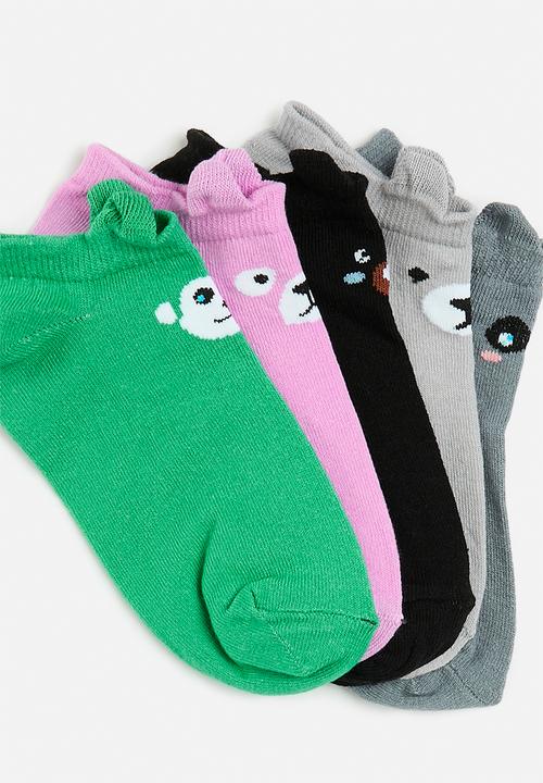 Trendyol - 5 Pack ankle socks - multi