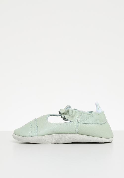 Pitta-Patta Shoes - T-bar - duck egg