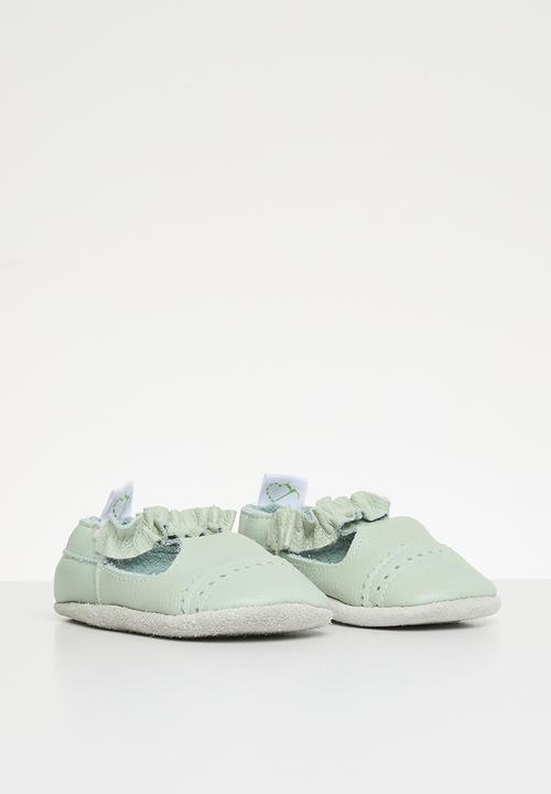 Pitta-Patta Shoes - T-bar - duck egg