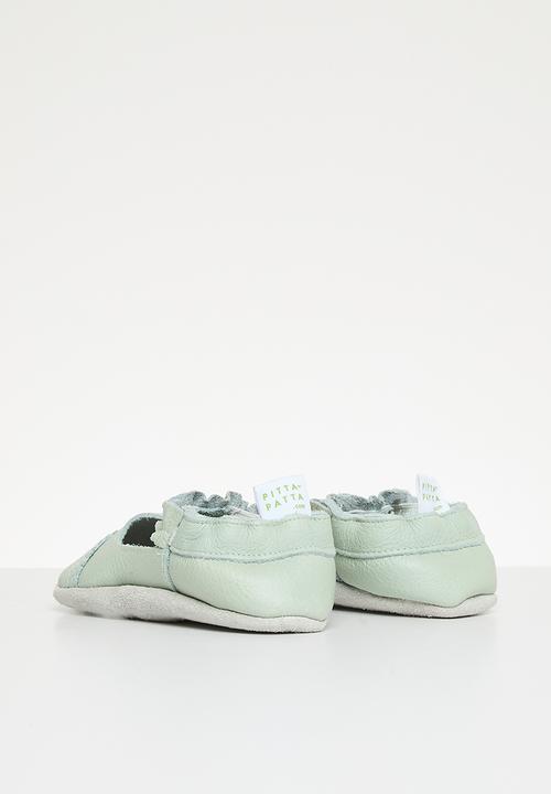 Pitta-Patta Shoes - T-bar - duck egg