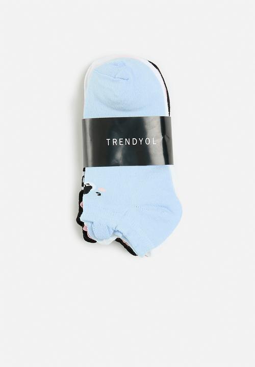 Trendyol - 5 Pack ankle socks - multi
