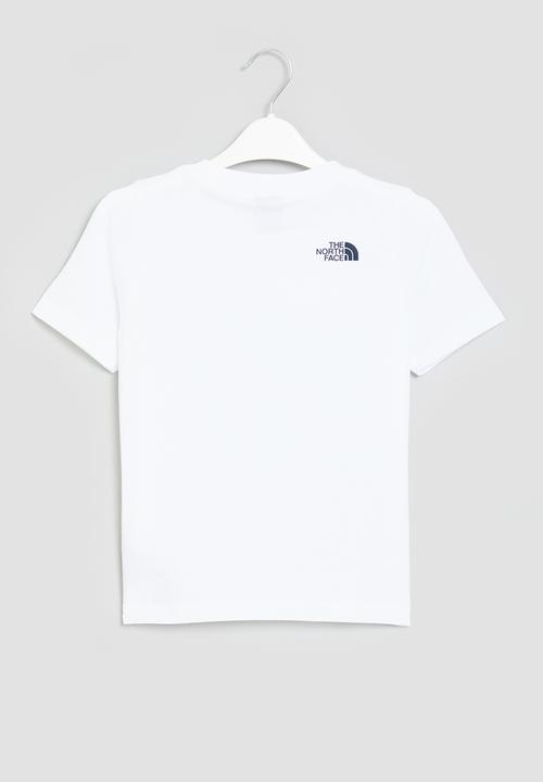 The North Face - Kids graphic short sleeve tee 1 - white