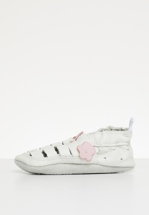 Pitta-Patta Shoes - Sandal flowers - ivory