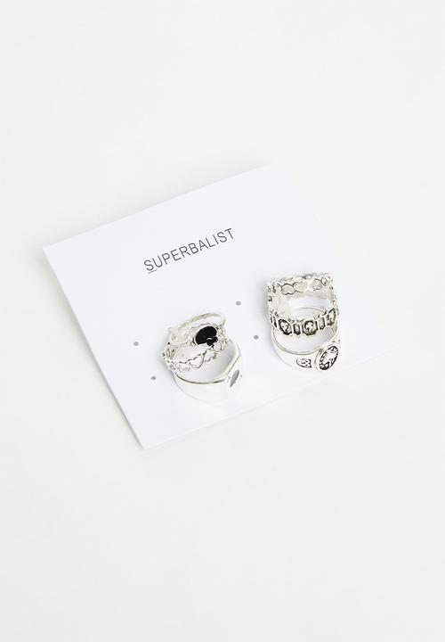 Superbalist - Ryan ring pack - silver