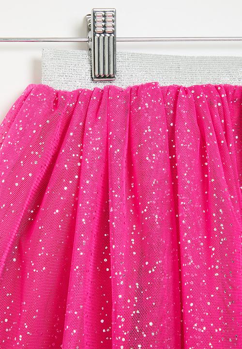 Character Group - Barbie mesh skirt - cerise